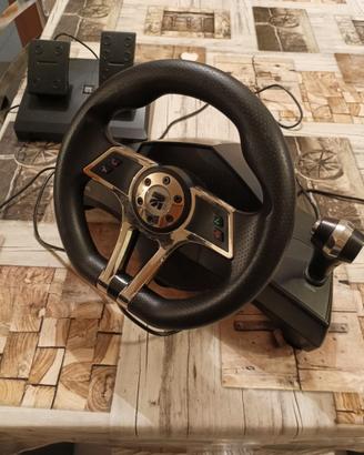 Volante racing con cambio e pedaliera