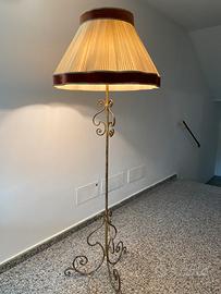 Lampada da terra ferro battuto anni ‘40