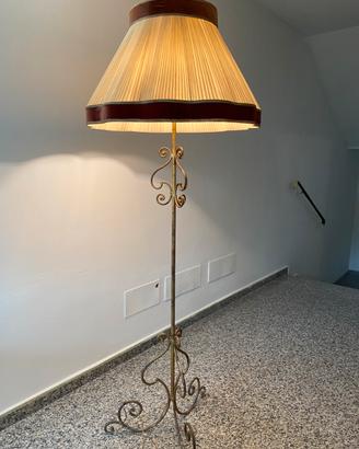 Lampada da terra ferro battuto anni ‘40