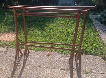 coppia di cavalletti edili