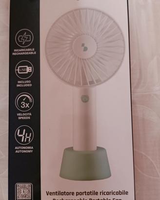 Ventilatore ricaricabile 