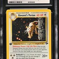 Pokémon Giovanni's Persian Holo 8/132 Gym Challeng
