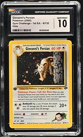 Pokémon Giovanni's Persian Holo 8/132 Gym Challeng