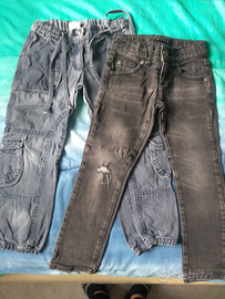 Jeans bimba età 4/5 anni