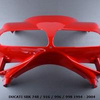 Muso frontale DUCATI 748 916 996 998 1994 04 Rosso