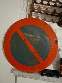 CARTELLO STRADALE ANNI 60