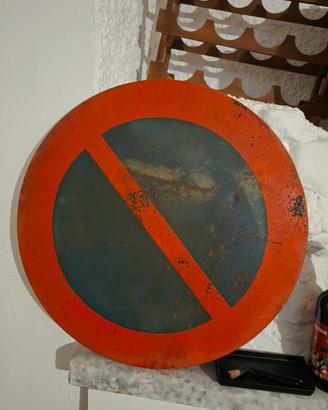 CARTELLO STRADALE ANNI 60