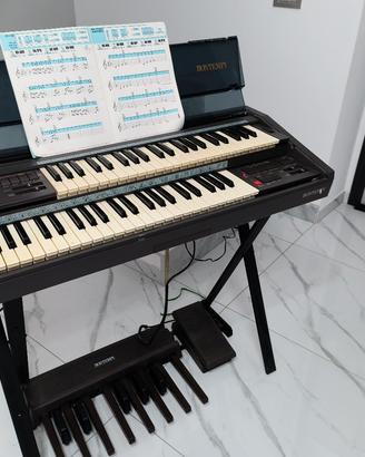 Organo elettronico Bontempi '80 vintage tastiera
