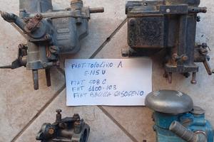 Fiat Balilla e topolino weber e solex