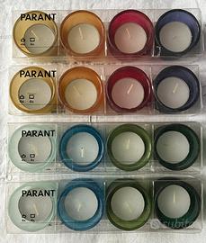 16 candele e portacandele IKEA Parant