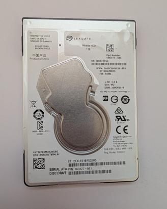Hard Disk 2.5" 1TB Seagate ST1000LM035 SATA 7mm