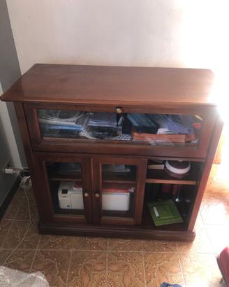 Mobile porta tv noce