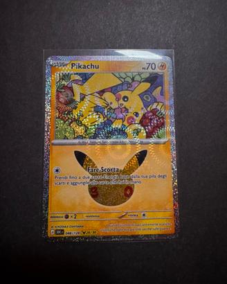 Pikachu 046/128 - 30º anniversario pokémon holo it