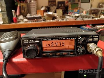 Veicolare VHF Kenwood TM221ES. 138-174 MHz. 40W