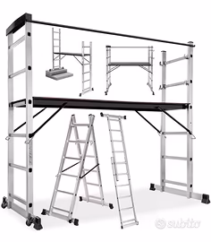 Scala Multifunzione 4 in 1 