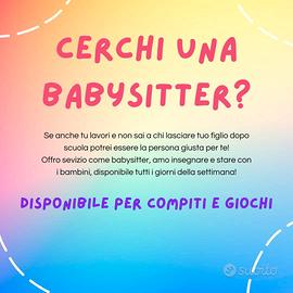 Lavoro babysitter