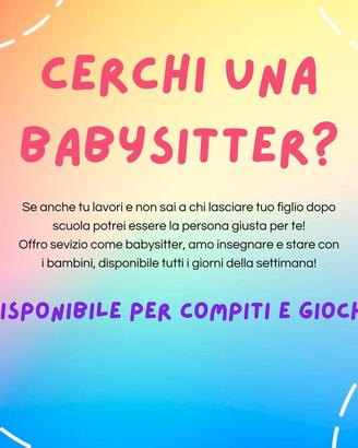 Lavoro babysitter