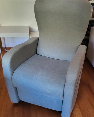 Poltrona relax elettrica alzapersona verde – Buono