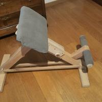Panca romana lower back in legno