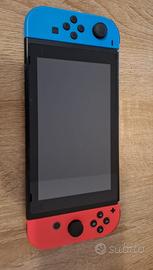 Nintendo switch con Joy - rosso e blu -