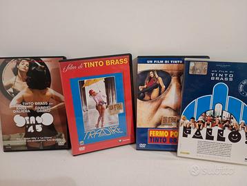 4 film tinto brass in DVD originali perfetti