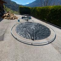 tappeto trampolino elastico 4 metri