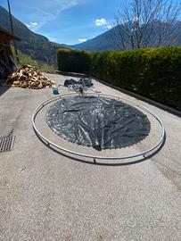 tappeto trampolino elastico 4 metri