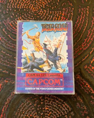 Gioco Commodore 64 Tiger Road cassetta originale