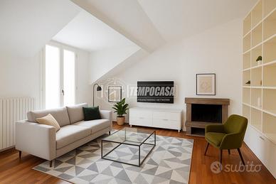 ELEGANTE ATTICO CON VISTA SKYLINE E 3 TERRAZZINI