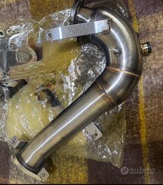 Downpipe TD04 da 70mm t-jet abarth mito