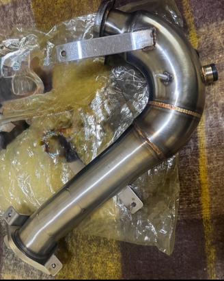 Downpipe TD04 da 70mm t-jet abarth mito