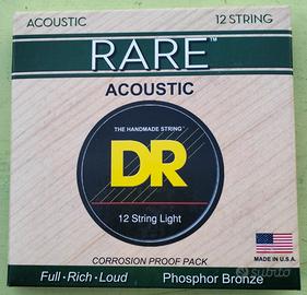 DR RARE ACOUSTIC LIGHT (12 CORDE) + OMAGGIO!