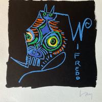 Wilfredo Lam Litografia, 1974