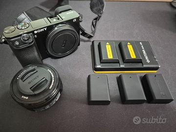 Sony a6000 + Sony E PZ 16-50 mm F3,5-5,6 OSS