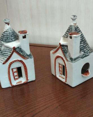 Trulli posacenere artigianali