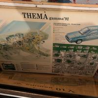 Poster d’epoca lancia in pvc