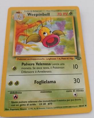 Carta Pokémon Weepinbell