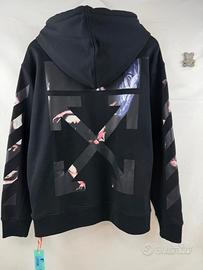 Felpa Off-White Caravaggio Nera Arte