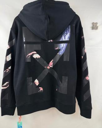 Felpa Off-White Caravaggio Nera Arte