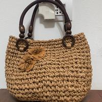 Borsa in rafia naturale