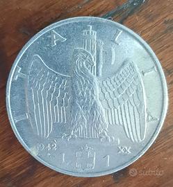 Moneta Storica 1 Lira - 1942