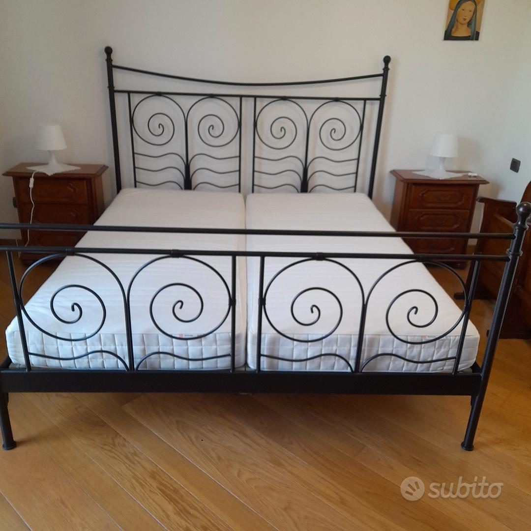 Letto 180x200 + materasso + rete a doghe - Arredamento e Casalinghi In  vendita a Bergamo