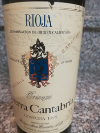 Vino de la Rioja vendemmia 1991