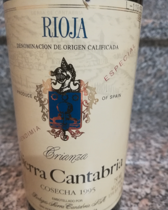Vino de la Rioja vendemmia 1991