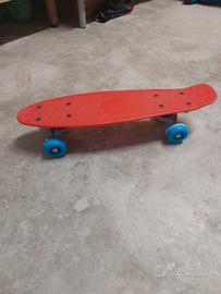 Skateboard con ruote in pvc