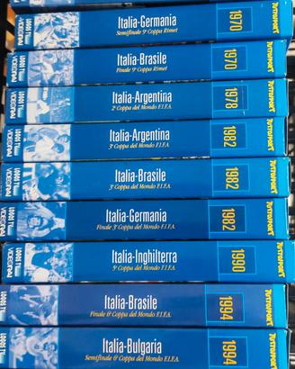 videocassette calcio italia