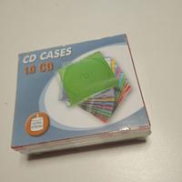 Custodie slim colorate per cd 30 pz