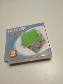 Custodie slim colorate per cd 30 pz
