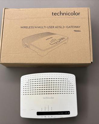 Router ADSL2+ Wi-Fi N Technicolor TG582N