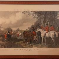 Quadro con stampa inglese